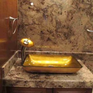 customer sink installation